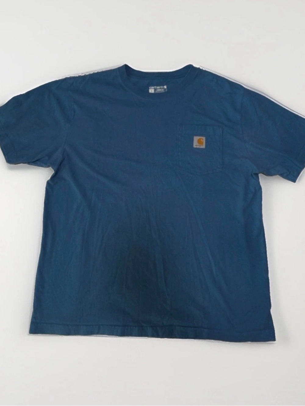 Carhartt Men's T-Shirt Short Sleeve, Loose Fit, Crewneck, Pocket, Size Large